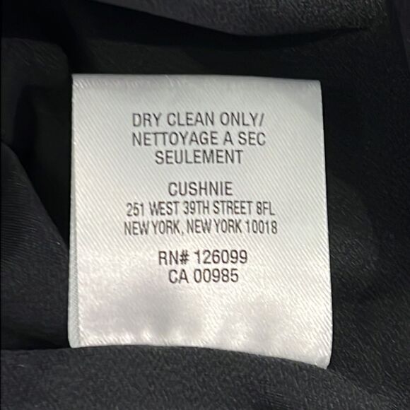 New CUSHNIE Jersey Crepe Peplum-Waist Bodycon Dress Size 6 - Picture 15 of 16